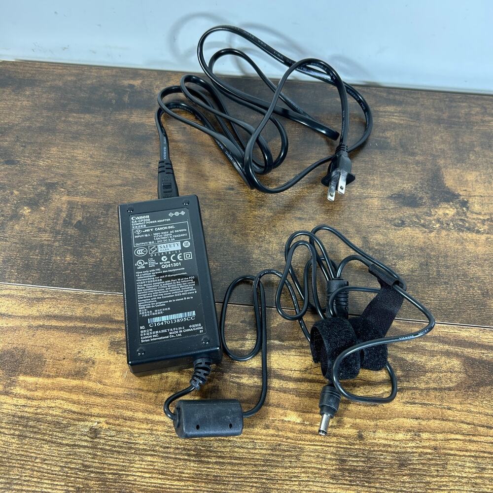 Genuine Canon CA-CP200 Compact Power Adapter 24V 2.2A SELPHY Photo Printer OEM